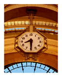Ankommen mit dem Zug nach Paris. Gare de l'est.