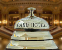 Paris Hotel Rezeption Concierge Glocke