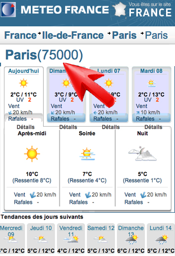 Wetter Paris auf Meteo France, der Seite des offiziellen staatlichen franzšsischen Wetterdienstes mit Sitz in Paris. StŸndlich aktualisiert